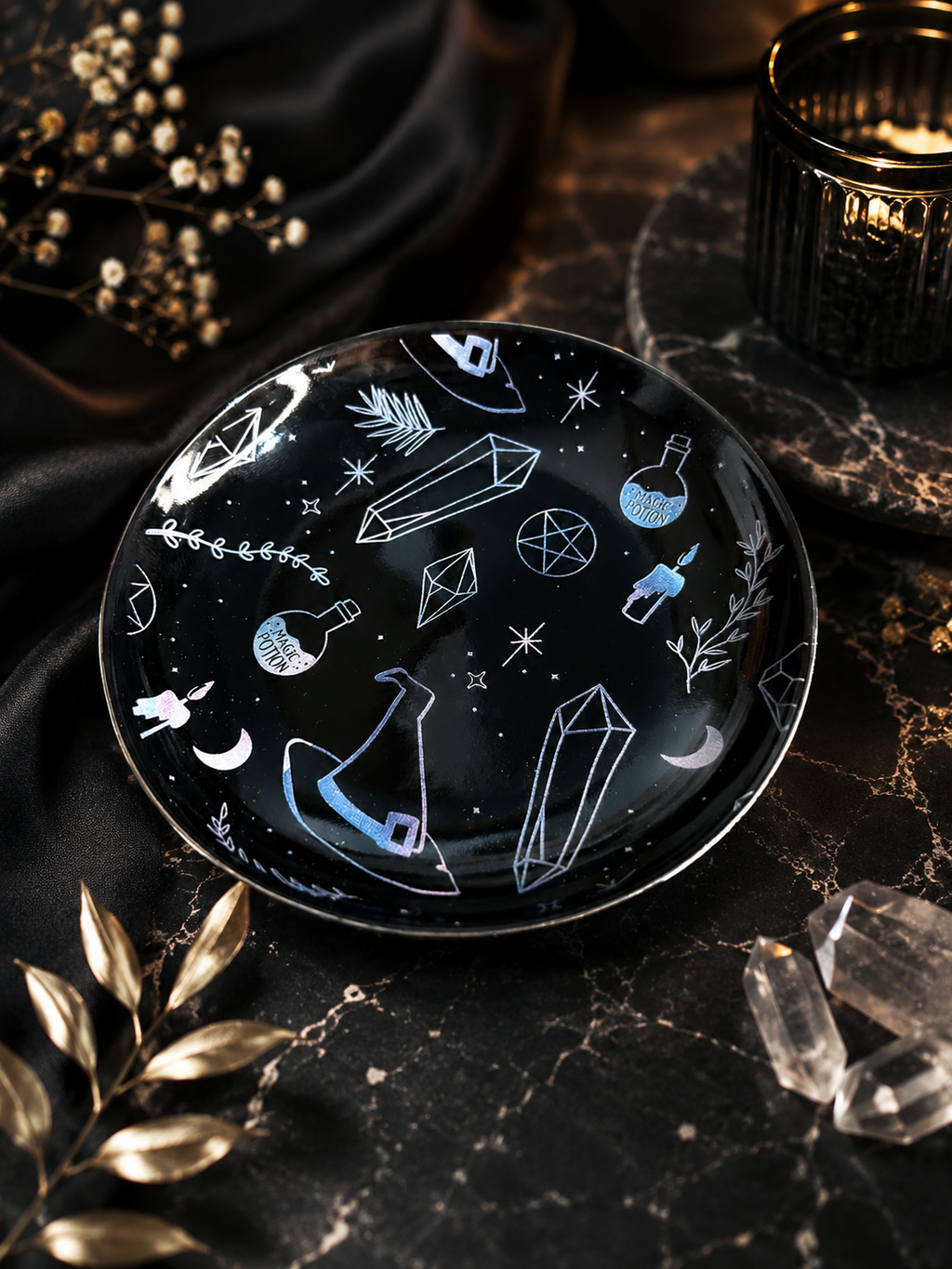 Crystal Witch Trinket Dish