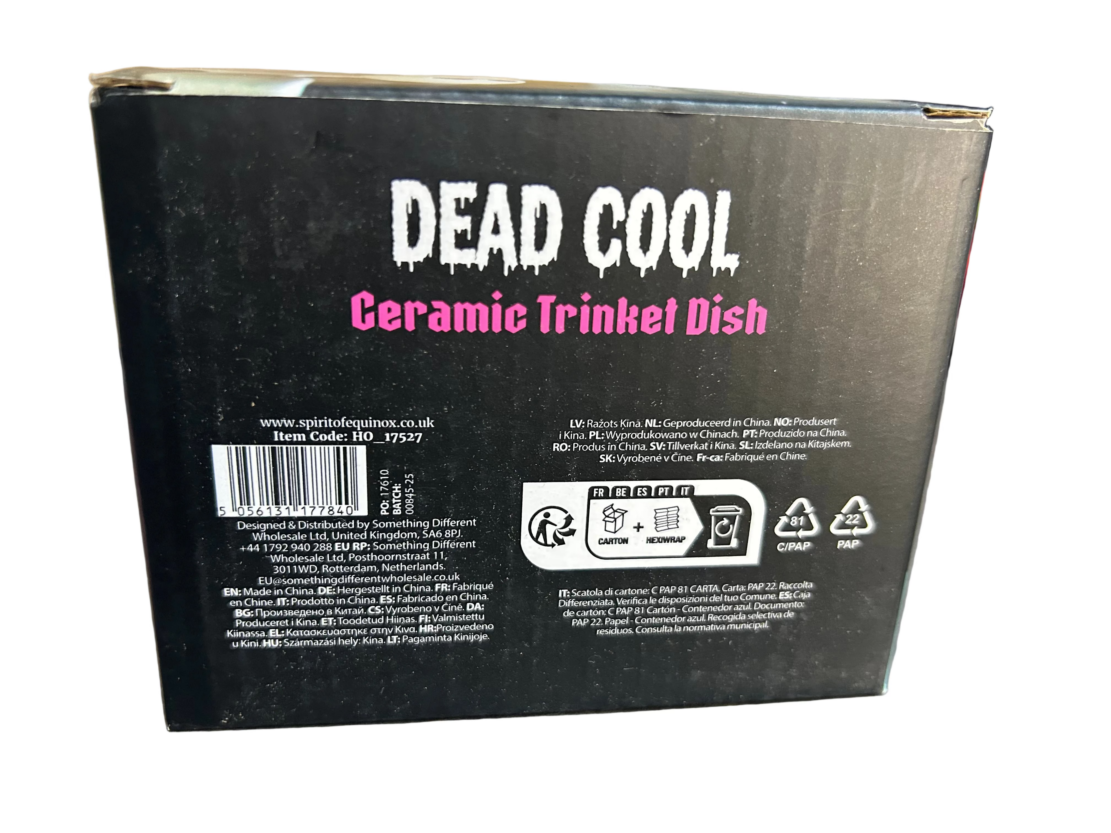 Dead Cool Skeleton Trinket Dish