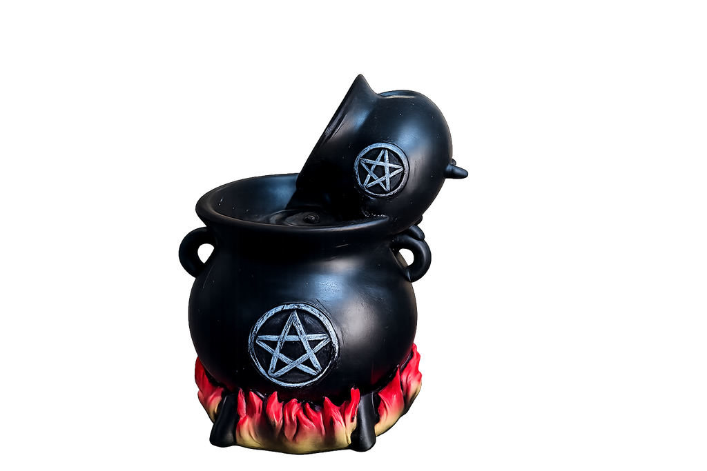 Cauldron incense Backflow Burner