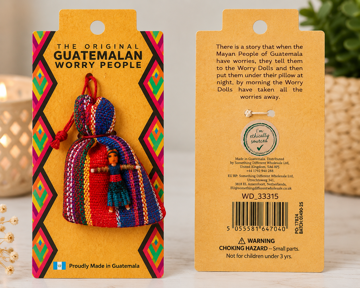 Worry Dolls in small bag