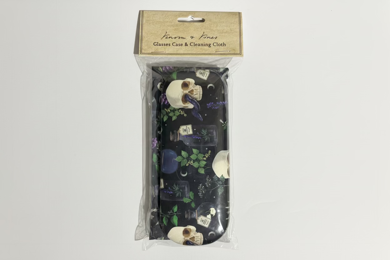 Venom & Vines printed Glasses case
