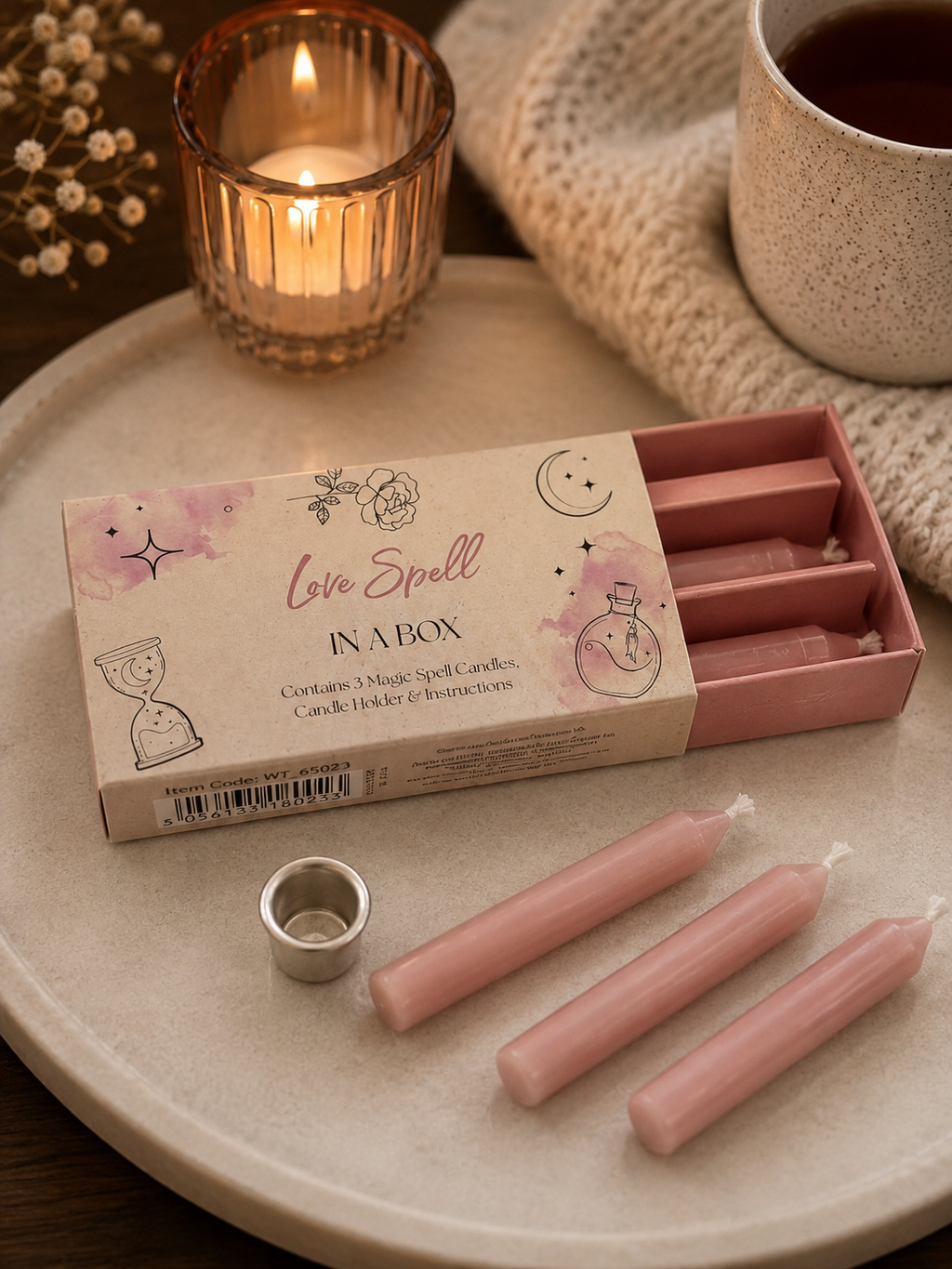 Magic love spell in a box