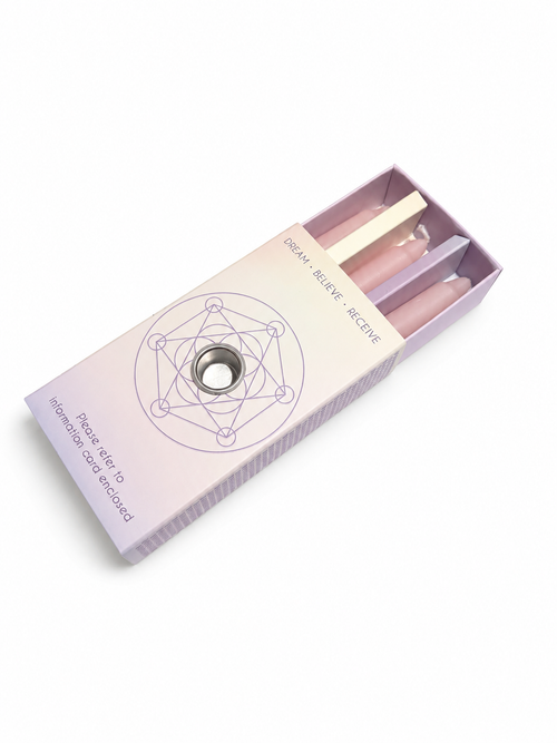 3 Manifestation candles in a box