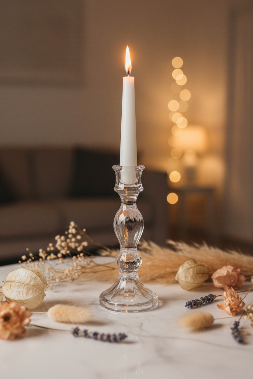 Sass & Belle Pink Vintage Candleholder