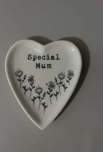 Portland Floral Trinket Dish Special Mum