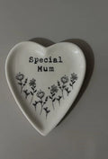 Portland Floral Trinket Dish Special Mum